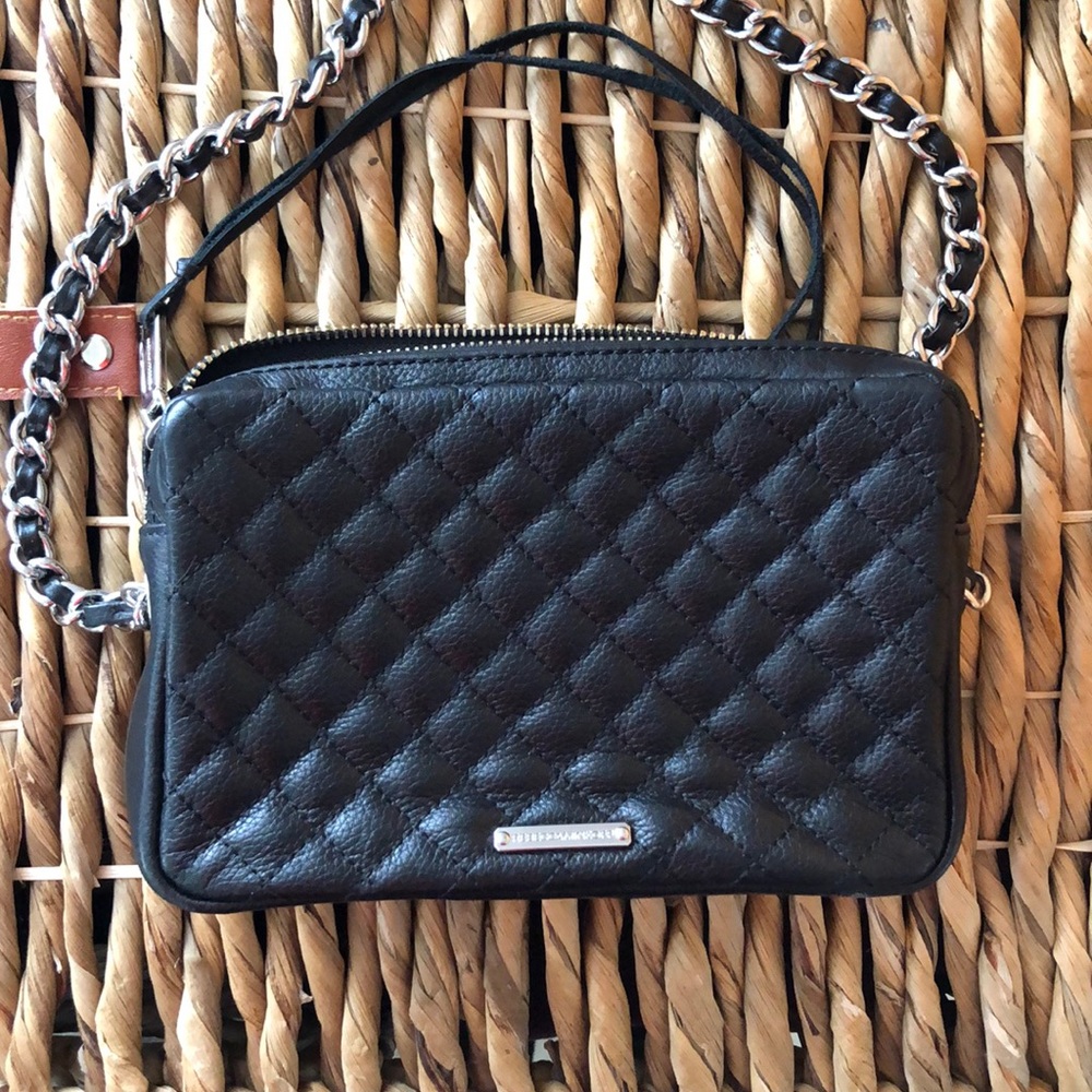 Rebecca Minkoff Flirty Crossbody Black Quilted